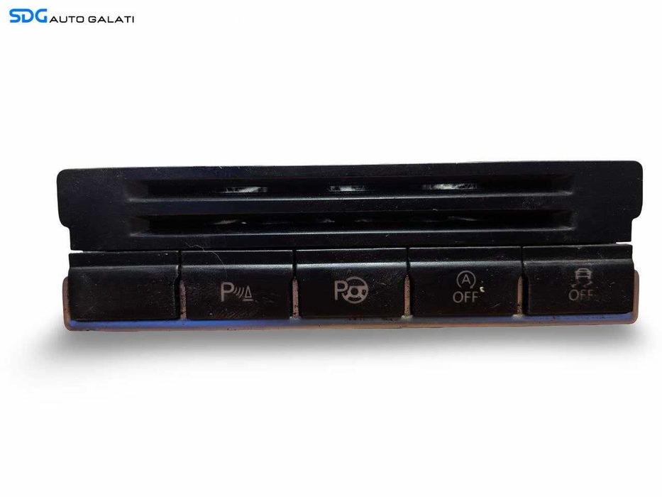 Panou Consola Buton Butoane ESP Senzori Parcare Start Stop Volkswagen Tiguan 5N 2007 - 2015 Cod 5N2927132R (Masina de UK) [L9140]