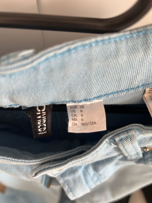 Дамски сини дънки