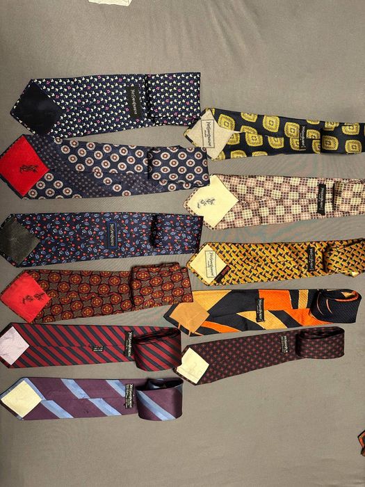 Колекция от 100 маркови вратовръзкиGucci,Dior,Kenzo,Yves Saint Laurent