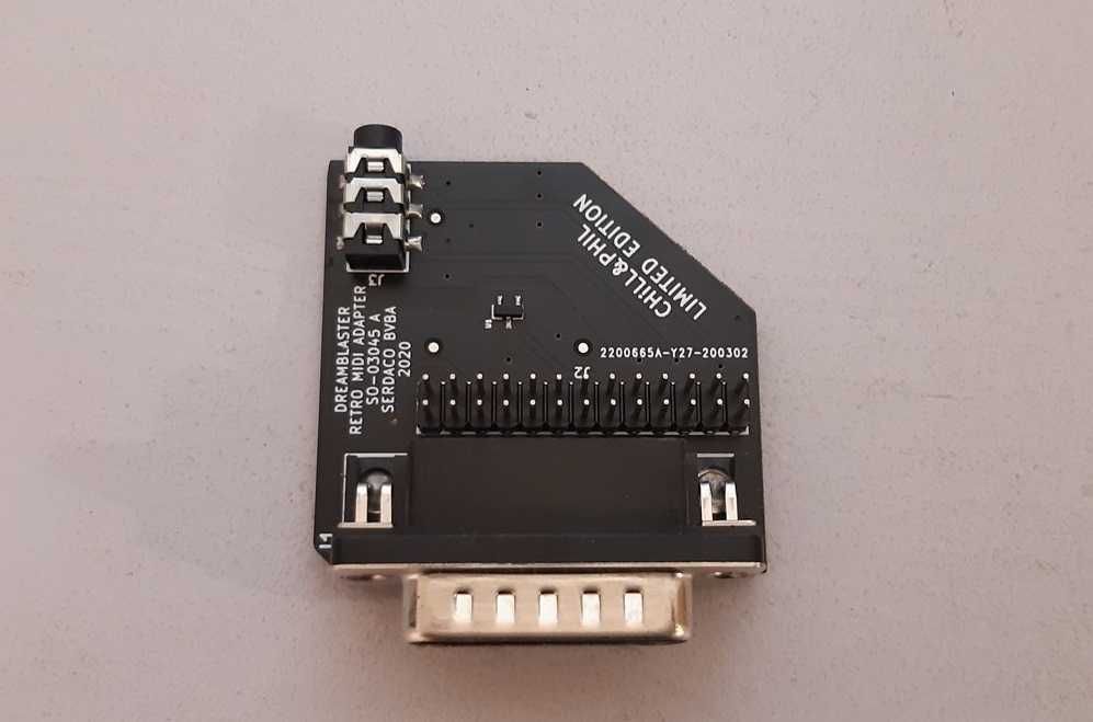 Adaptor midi MPU-401 Chill and Phil