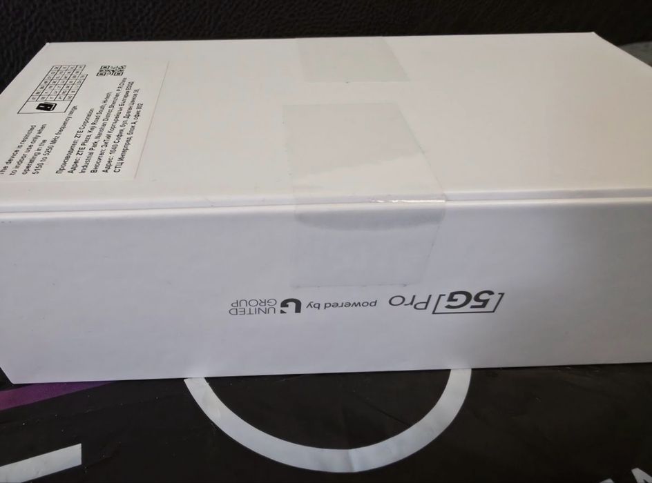 ЗАПЕЧАТАН 256GB ZTE 5G Pro Phone U25 Гаранция Vivacom 2027г. Black