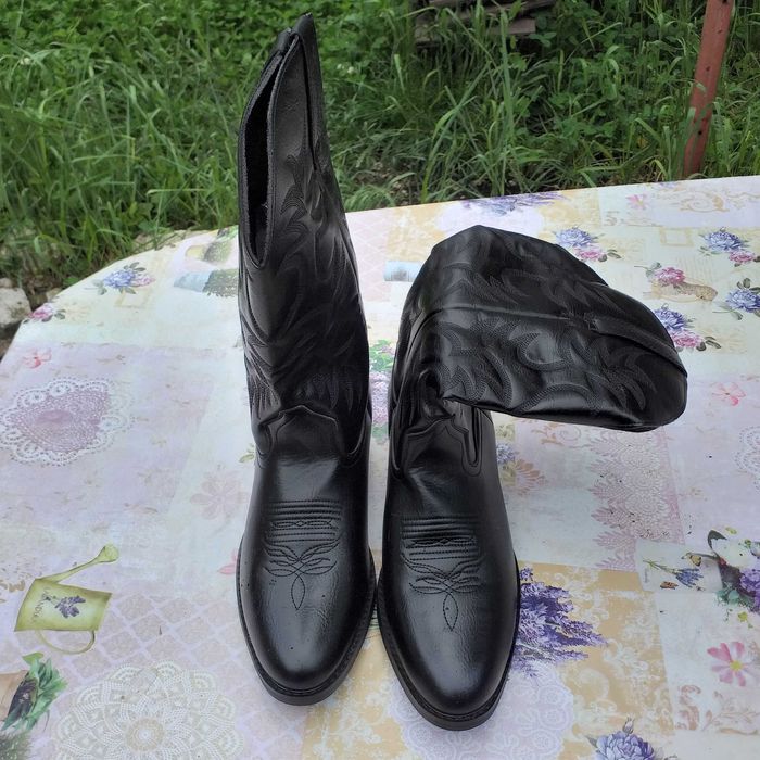Cizme Cowboy Elegante Vintage pentru Bărbați nr.46