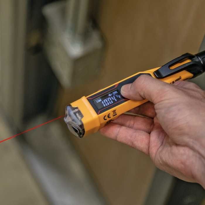 Detector de tensiune non contact Klein NCVT6 cu distanțimetru cu laser