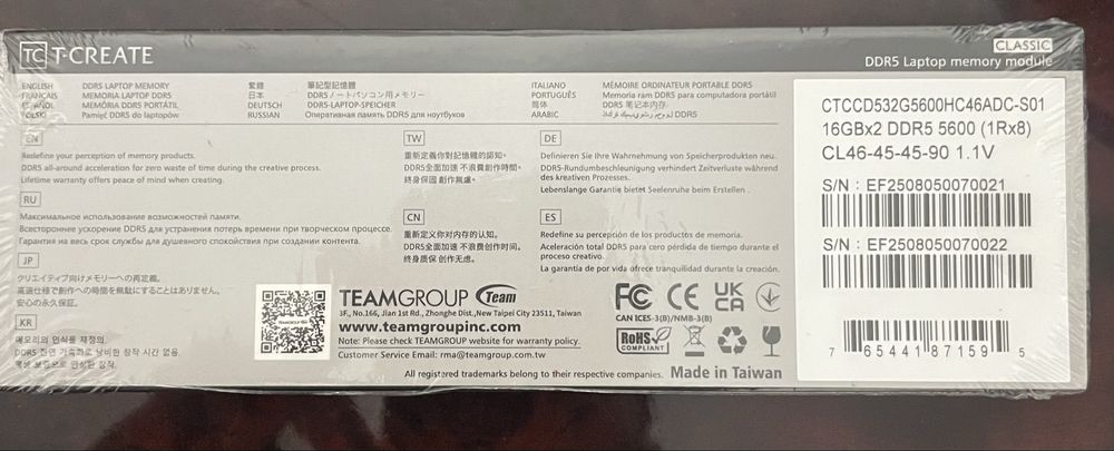 T-force 2x16 32gb