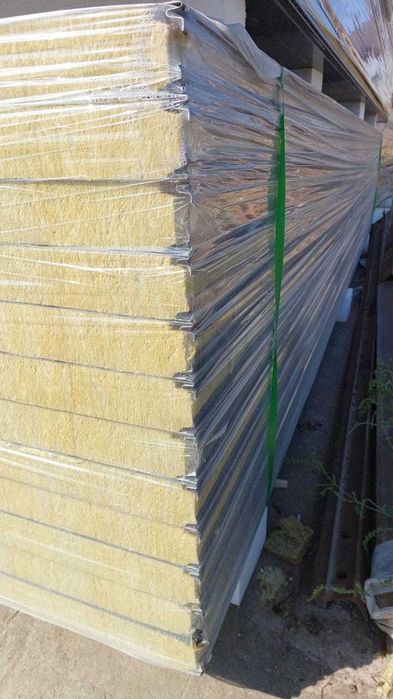 Стеновые сэндвич-панели 75 мм, 10 970 тг/м² В НАЛИЧИИ Срочно