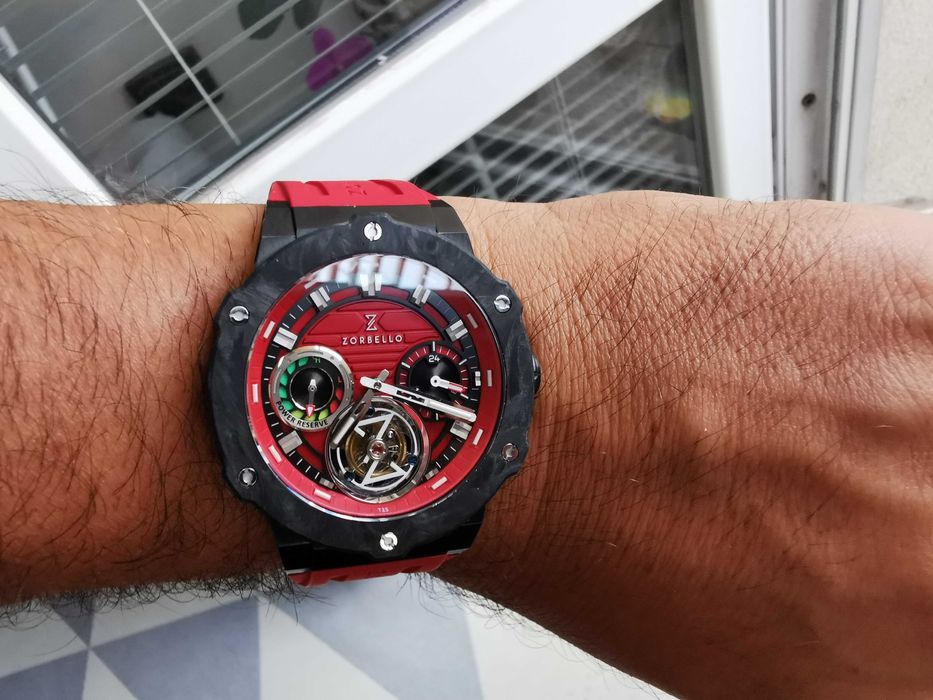 Часовник Zorbello Tourbillon Tritium