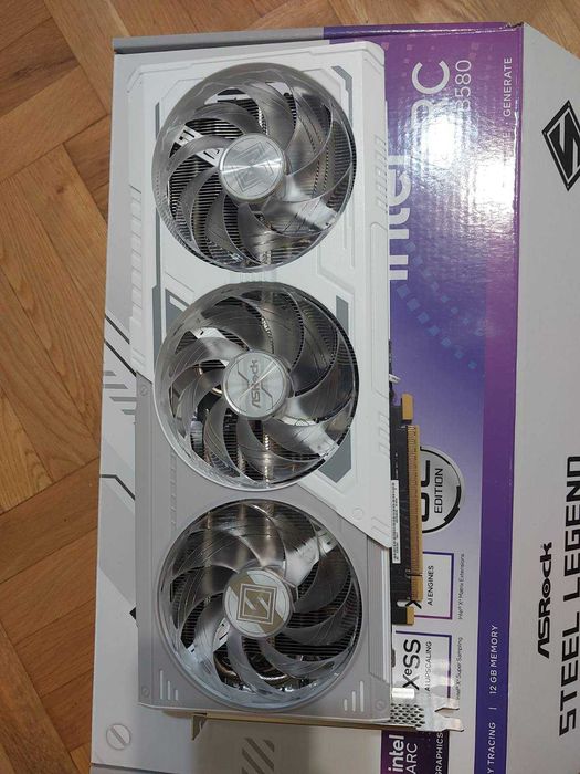 AsRock intel Arc B580 12GB Steel Legend OC