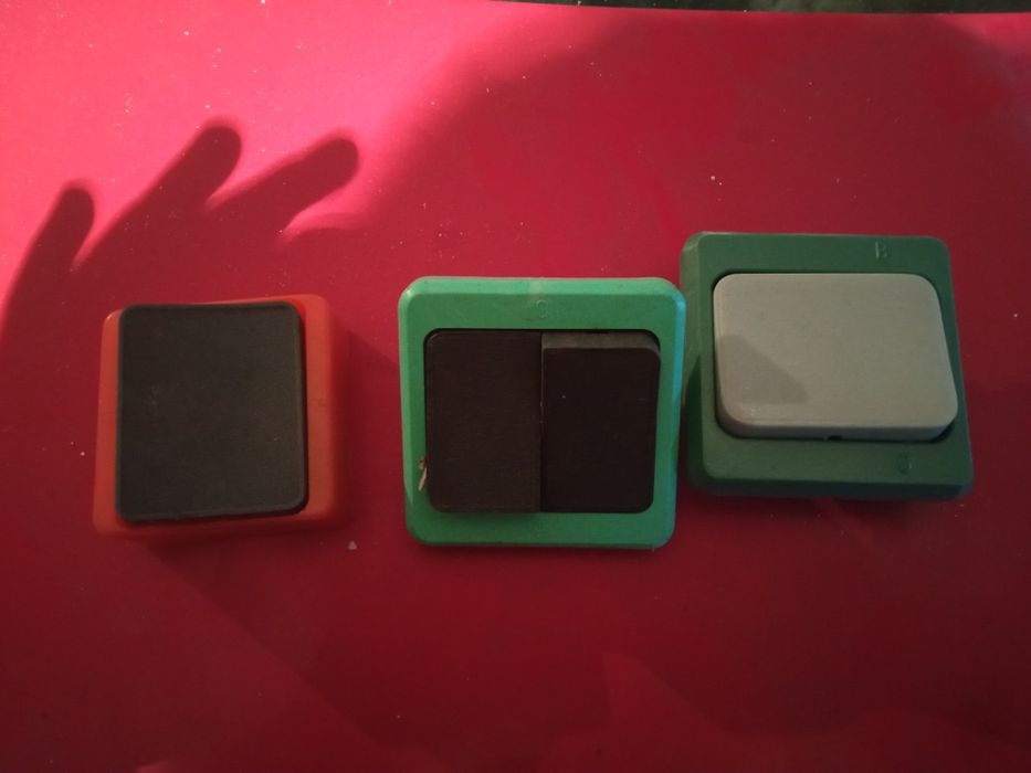 Выключатели и розетки СССР