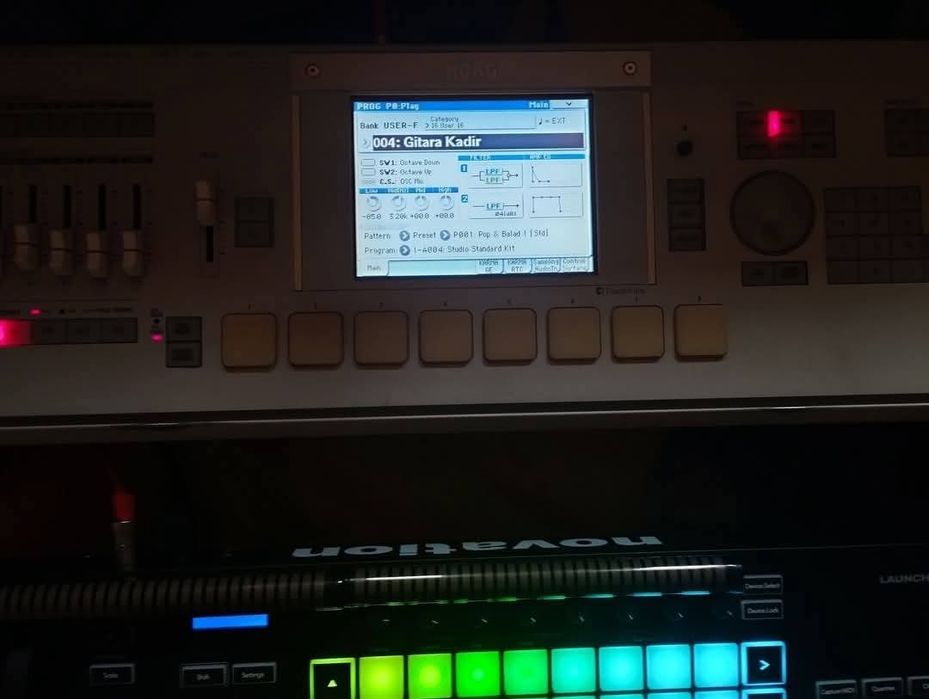 Korg M3 modul și controler midi