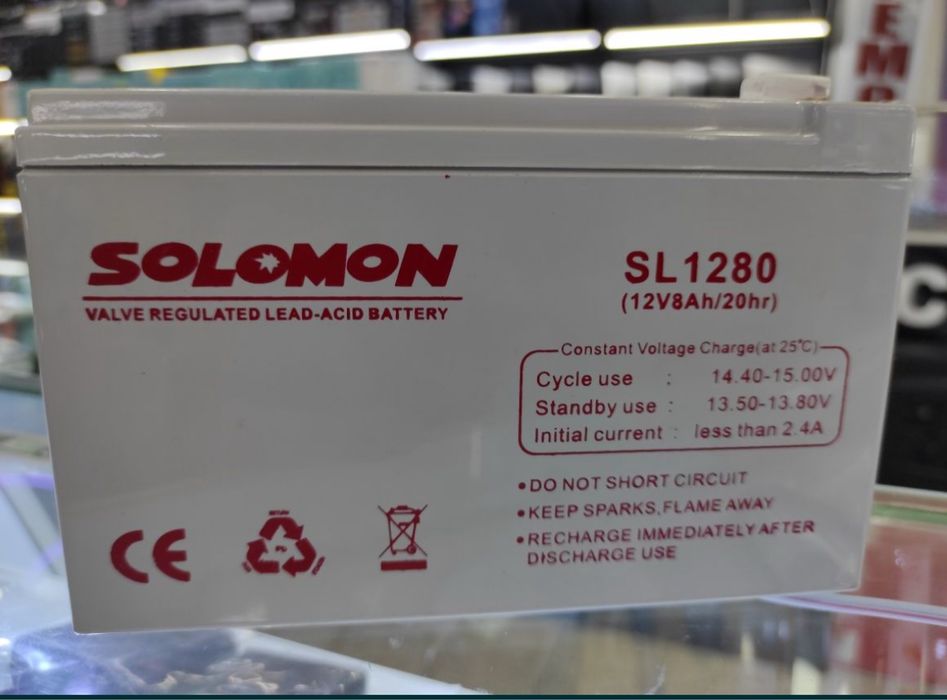 12v 8a акумулятор оргинал