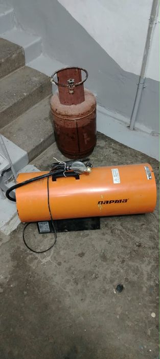 Пушка с газовым баллоном
