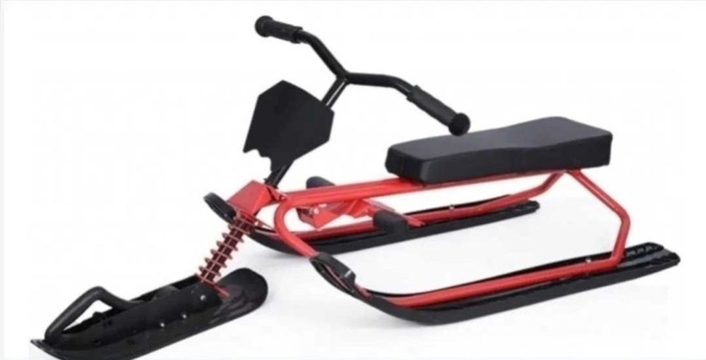 Детска Шейна Чук и Гек с волан двойна кожена седалка Чисто нова