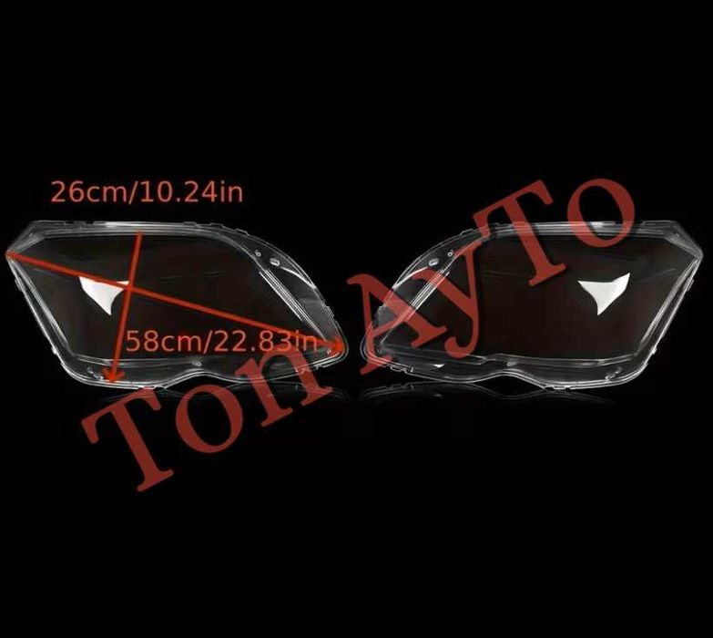 Капаци Фарове Мерцедес GLK X204 Mercedes 2008 - 2012  Стъкла Фарове Капаци