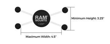 Suport telefon - Ram Mounts X-Grip U-Bolt