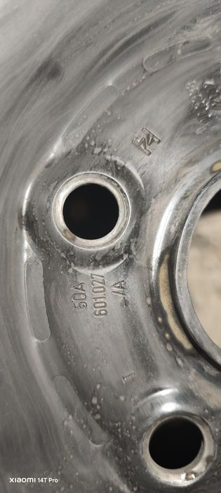 Джанти 16 VW железни с тасове