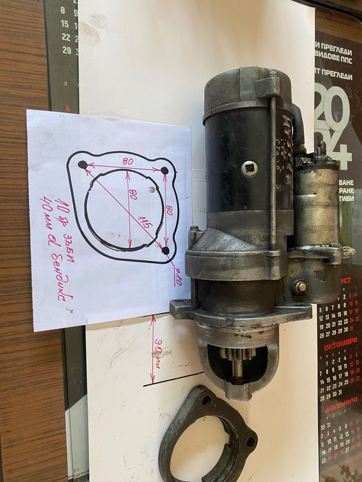 Стартери и подкачваща помпа- за Hyster