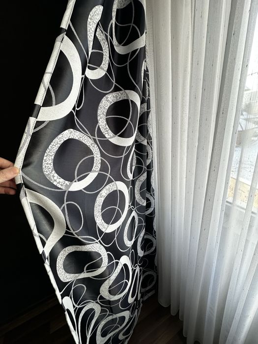 Set draperii + perdea pentru dormitor sau living