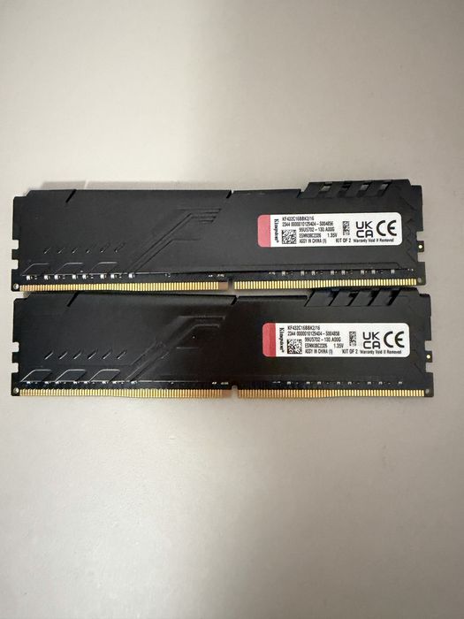 Vand 16gb ram Kingston fury beast 3200mhz ddr4