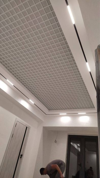 Padvesnoy osma potolok grilyata rechniy patalki грилята реечни PC-52