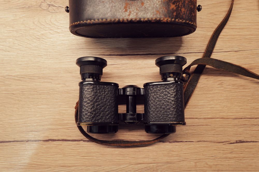 Binoclu Carl Zeiss Turol 4x20 vintage 1913 stare perfecta toc original