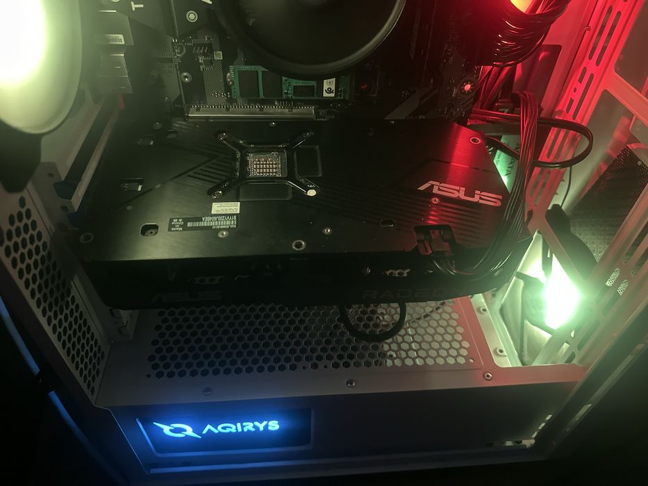 kit rx 6600+r 5 5500+16 gb ram drr4 3200mhz + placa de baza tomahawk max 2+ ssd m2 250gb