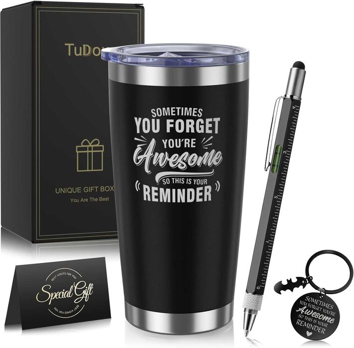 Подаръчен комплект "You're AWESOME" 4 в 1 за мъже