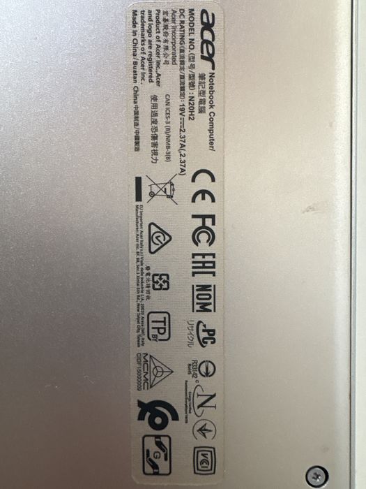 Продам ноутбук acer swift 1 SF114-34