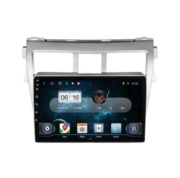 Мултимедия Android CarPlay за Toyota Yaris 2007–2012 ПОДАРЪК Камера