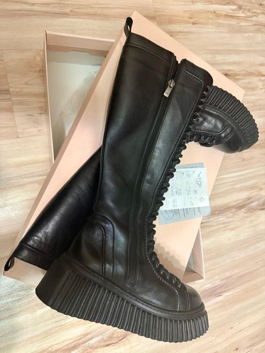 Bocanci din piele Otter, marimea 36