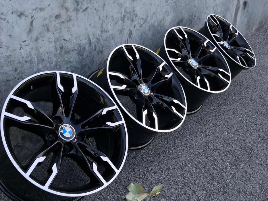 18-Bmw Style 663M Black Polish 5x112 8,5j-9,5j et30-40 G seria G30-31