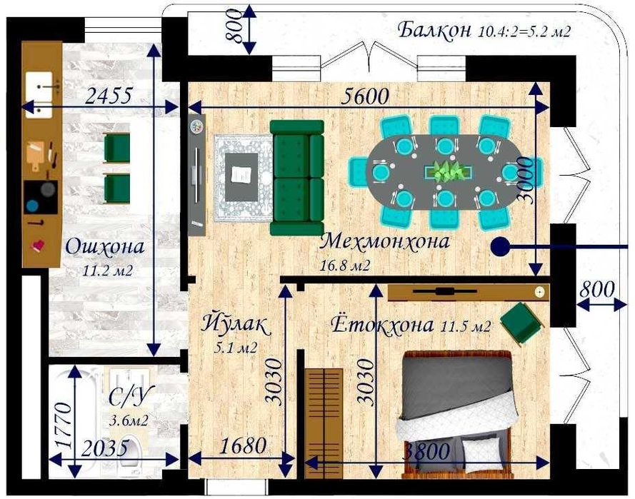 Новостройка сотилади. Iskander Buildings, 14 микрорайон