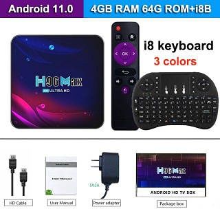 ТВ бокс H96 Max 4/8k ultra hd