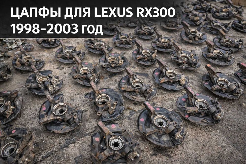 Передние цапфы RX300 4WD