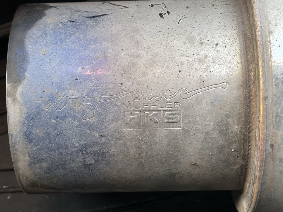 Глушитель банка HKS