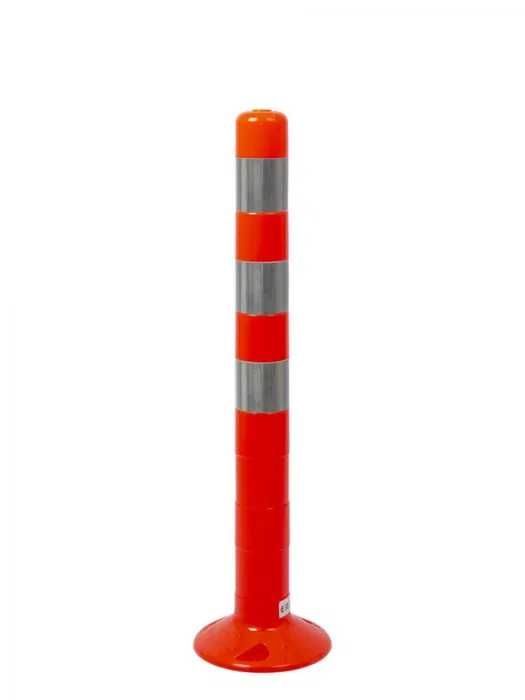 Столбик парковочный сигнальный дорожный гибкий (прорезиненный)