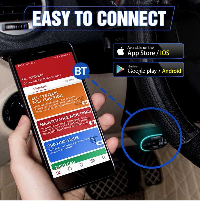 Tester / Diagnoza Auto Launch ThinkDiag ORIGINAL 2025 Full 1 an update