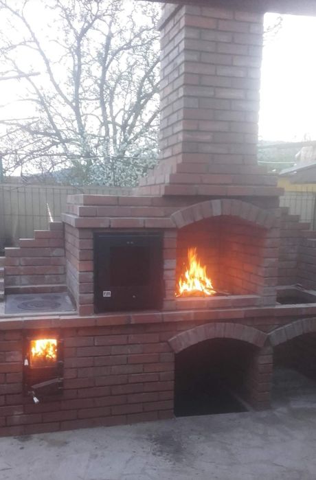 Gratar caramida gradina