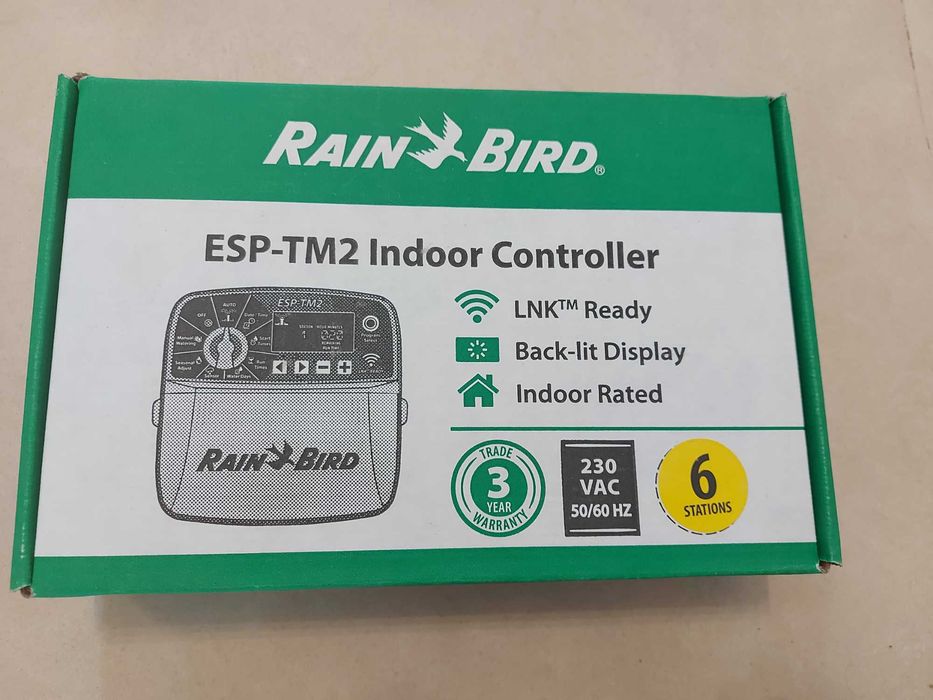 Programator irigatii Rain Bird ESP-TM2, LNK ready, 6 zone, ÎN GARANȚIE