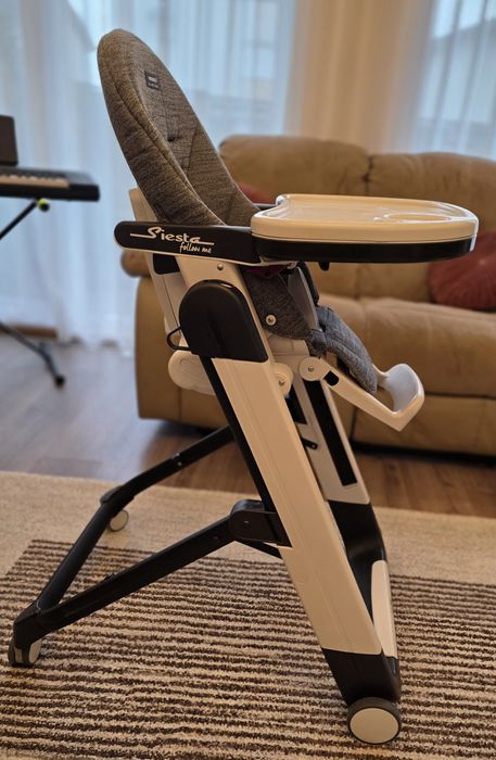 Scaun masă Peg Perego Siesta Follow Me 2în1 – ca nou, foarte elegant