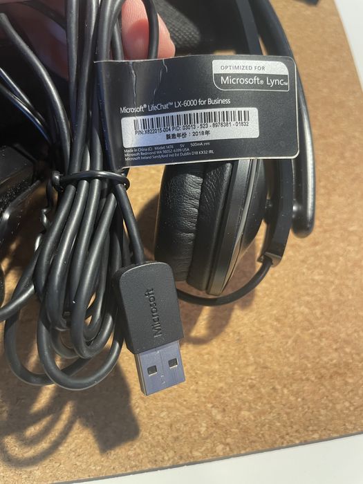 Casti Microsoft LX-6000 usb