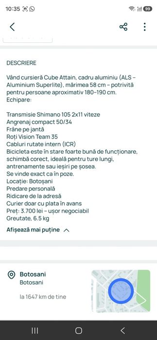 Cursiera CUBE Attain