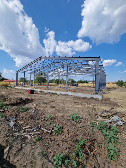 Vand hala metalica structura 24x25x5 metri