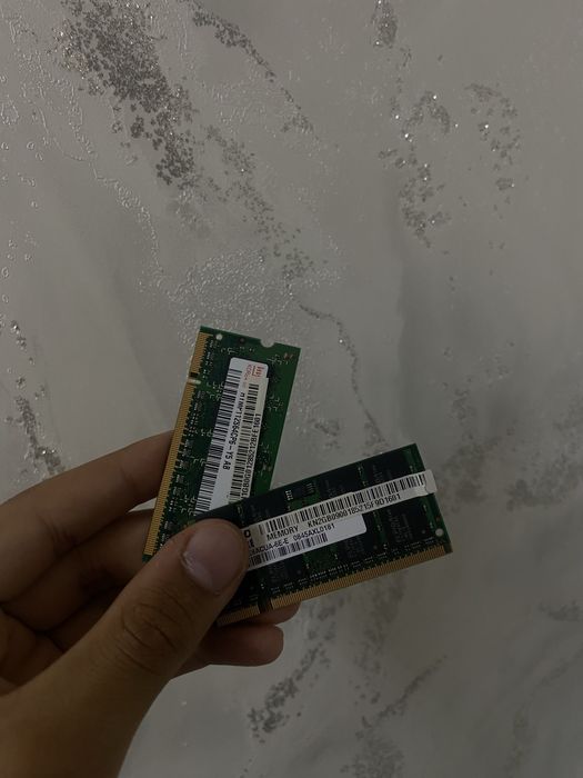 "Модули ноутбучной оперативной памяти DDR2 2GB (Hynix + Elpida)"