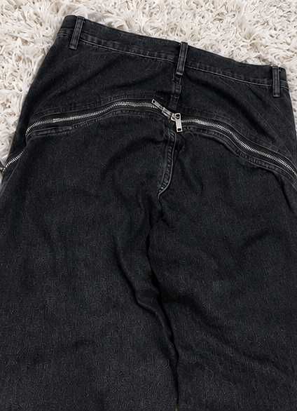 Rick Owens Bolan Banana Cut Jeans Negri