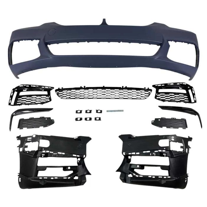 М Пакет брони за BMW G30 (2017+) M-Tech, боди кит, грундиран, бмв г30