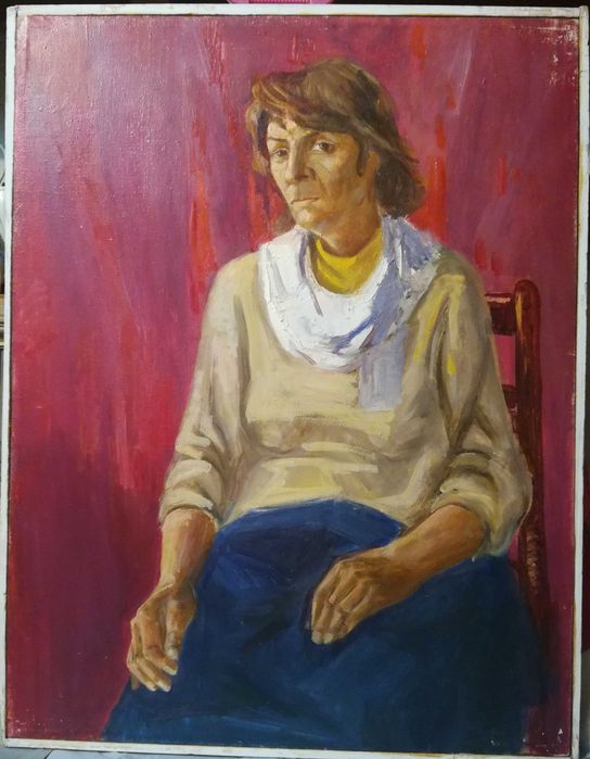 Холсты. Портреты.