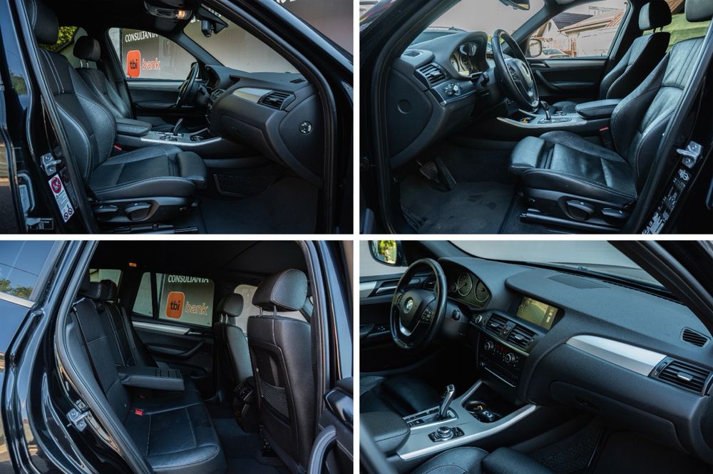 Bmw X3 -2013 - aut - panoramic - keyless - scaune sport - senzori - camere 360 - recent adus in tara