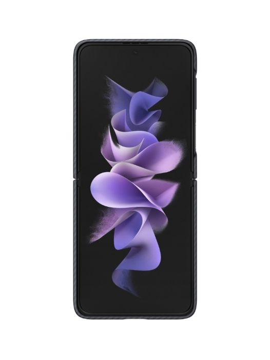 Husa fibra aramida originala Samsung Aramid Cover Z Flip 3 5G F711