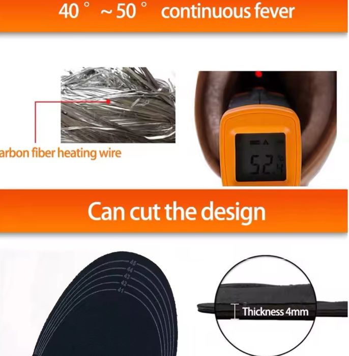 USB Подгряващи стелки за обувки отопляеми