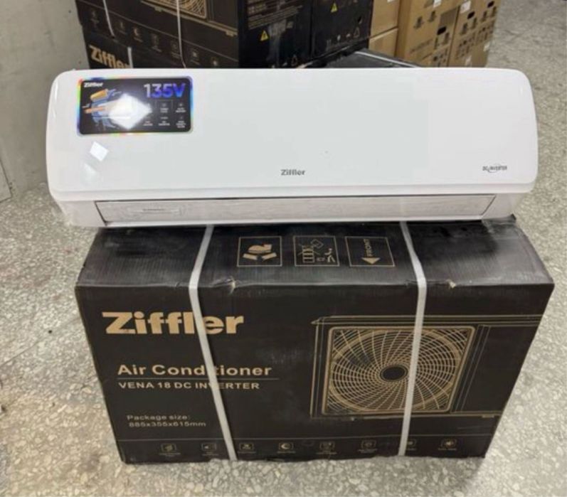 Кондиционер ZIFFLER 12 R32 Freon Dc invertor